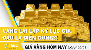 Kinh tế thị trường tài chính bảo hiểm bất động sản. Gia Vang Hom Nay 29 6 2020 Vang Láº¡i Láº­p Ká»· Lá»¥c Gia Ä'au La Ä'iá»ƒm Dá»«ng Fbnc Youtube