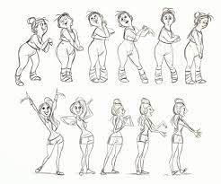 Estudinho Poses Drawingofday Drawing Sketch Digitalsketch Illustration Animation Sto Character Drawing Character Design Girl Cartoon Drawings Sketches