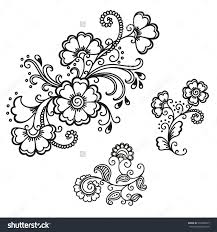 Henna Flower Vectors Google Search Flower Henna Henna Drawings Henna Flower Designs