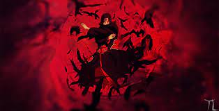 My best friend asked me to draw a mashup of his favorite characters for his three monitors i hope he loves it video game characters video game artist game character. Fan Art D Itachi Kana
