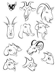 Baby Goat Clipart Black And White Goats Jpg 500 647 Goat Art Goat Logo Animal Drawings