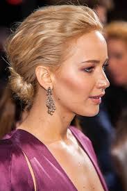 Red Carpet Hairstyle Beutiful Updo Jennifer Lawrence Celebrity Hairstyle Jennifer Lawrence Hair Celebrity Hair Updos Red Carpet Hair Updo