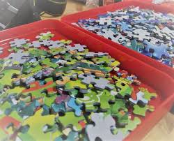 The trays are designed to link together, so when you have them all placed around your active puzzle, they. Uk Puzzle Mates Sorting Tray Red The Puzzle Sorter Is The Ideal Jigsaw Bestt Jigsaws Puzzles Toys Games