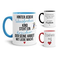 Tasse Fur Erzieherin Und Erzieher Tassendruck 8 95
