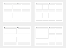 Printable storyboard template 4 boxes. Blank Storyboard Templates Various Portrait And Landscape Styles Teachwire Teaching Resource