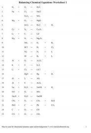 A balanced equation must have equal numbers of each type of atom on both sides of the arrow. Download Balancing Equations 48 Chemical Equation Equations Balancing Equations