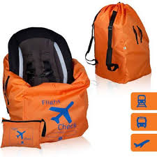 Making Family Travel Easier With Car Seats And Strollers Car Seat Travel Bag Stroller Travel Bag Car Seats