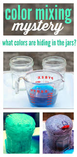 How to make natural food dyes. Baking Soda And Vinegar Color Mixing Activity No Time For Flash Cards