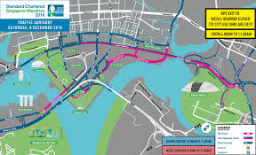 Scsm 2018 8 Dec Road Closure1 Singapore Marathon