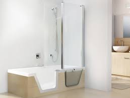 Step In Pure Baden Oder Duschen In Einer Wanne Mit Tureinsatz Duschbadewanne Dusche Badewanne Mit Dusche
