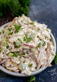 Stuff a few whole basil. Super Easy Rotisserie Chicken Salad Wonkywonderful