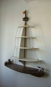 Yelkenli Gemi Kitaplik Decoracion De Repisas Muebles De Bricolaje Muebles De Carpinteria