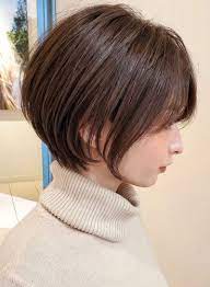 長めのショートヘア 30歳からの大人ショートカット特集 beautrium 表参道 中高下由真 ナカコウゲユウマ ビューティーナビ 髪型 ショートボブ ヘアカット ヘアスタイル