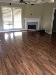 Wedge Job Nobile Siena 8x24 Wood Look Ceramic Tile Living Room Tiles Tile Looks Like Wood Wood Tile