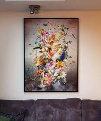 hiding in greens van ruud peters op canvas behang en meer canvas kunst muur muur kunst woonkamer huis kunst