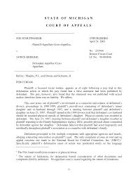 Although most people who file still, it is crucial that you take complaints about harassment and discrimination seriously. Http Www Michbar Org File Opinions Appeals 2003 042403 18820 Pdf