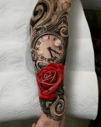 Full Sleeve Tattoos Ideas Fullsleevetattoos Clock Tattoo Sleeve Sleeve Tattoos Full Sleeve Tattoos