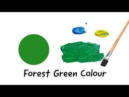 Forest Green Color How To Make
