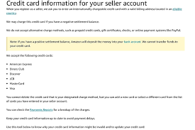 Visa credit card not accepted. Clarity On Non Prepaid Debit Cards Help For New Sellers Amazon Seller Forums