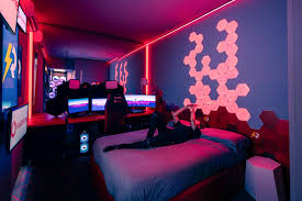 Video game themed rooms, if done. Fabio Novembre Gestaltet Die Gaming Rooms Von Favj Und Pow3r Floornature