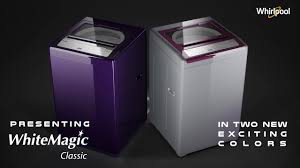 Costway mini washing machine with spin dryer, washing capacity 2.5kg, electric compact laundry machines portable durable design washer energy saving, rotary controller 3.8 out of 5 stars 2,825 $99.99 $ 99. Whirlpool Whitemagic Classic Now In 2 New Exciting Colors Satin Grey And Velvet Purple Youtube