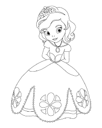 Coloriage Princesse Sofia A Colorier Dessin A Imprimer Mermaid Coloring Pages Coloring Pages Princess Coloring Pages