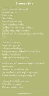 Romantic And Fun Traditional Wedding Vows Wedding Readings Marriage Vows
