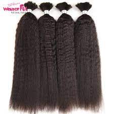 5 packs ombre braiding hair kanekalon braiding hair ombre crocet. Wonderful Kinky Straight Human Braiding Hair Bulk Bundles No Weft Crochet Yaki Bulk Hair For Braiding 10 To 30 Inches Fast Ship Hair Weaves Aliexpress