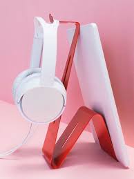 Mojlighet Headset And Tablet Stand Red Ikea Tablet Stand Tablet Organizer Ikea