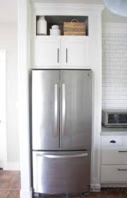 When it comes to kitchen organization, clever storage ideas abound. Building A Cabinet Above The Fridge Kitchen Renovation The Inspired Workshop