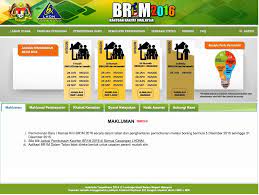 Semakan status kelulusan bagi permohonan bantuan rakyat 1 malaysia contohnya: Borang Permohonan Br1m 2015 Online Ebr1m Hasil Gov My