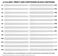 X Caliber X Caliber Barrel Contours