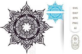 Download Mandala Svg Mandala Split Svg Mandala Dxf Eps Png Svg 515567 Svgs Design Bundles