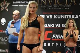 Guess who i am fighting next⚡️? Invicta Fc Bantamweight Champ Yana Kunitskaya Faces Sara Mcmann At Ufc On Fox 28