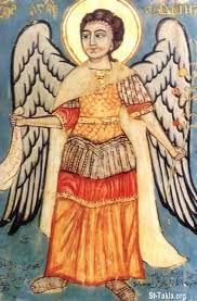 Image Archangel Gabriel 03 Coptic صورة أيقونة قبطية تصور رئيس الملائكة الجليل جبرائيل Archangel Gabriel Archangels Angel Gabriel