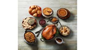 There was mashed potatoes, gravy, home style stuffing, cranberry walnut relish, spinach and artichoke dip with crackers, dinner. Boston Market Brings Loved Ones Together With Delicious Meal Options For Any Holiday Celebration