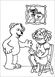 Our coloring pages are easy to print, and we have a large collection to choose from. Baby Bear Sesame Street Coloring Pages Cartoon Coloring Pages Elmo Coloring Pages