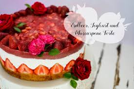 Maybe you would like to learn more about one of these? Erdbeer Joghurt Und Mascarpone Torte Marion S Kaffeeklatsch