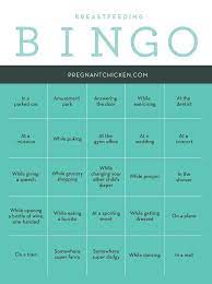 Breastfeeding Bingo Breastfeeding Breastfeeding And Pumping Breastfeeding Books
