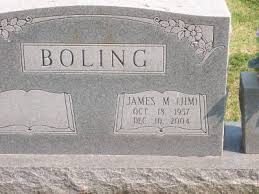 James Michael “Jimmy” Boling I (1957-2004)