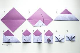 Diese längliche faltschachtel ist eine schöne verpackung für kleine geschenke, stifte oder kekse. Kdesign Origami Umschlag Origami Umschlag Umschlag Basteln Briefumschlag Basteln