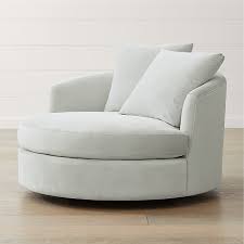 Tillie Grand Swivel Chair Crate And Barrel In 2021 Swivel Chair Round Swivel Chair Swivel Chair Living Room