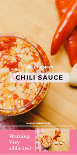 Chili Sauce Recipe Sweet Homemade Red Asian Spicy Diy Chinese Old Fashioned How To Make Garl Chili Sauce Recipe Spicy Recipes Sauce Recipes