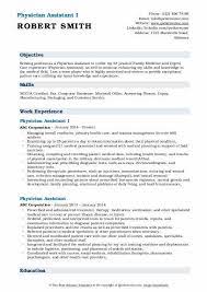 Resume curriculum vitae cv and cover letter editing and revision. Physician Assistant Resume Samples Qwikresume Resume Skills Medical Assistant Resume Emergency Medicine