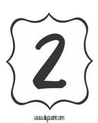 Banner Printable Black And White Letters White And Black Number 2 Banner Letters Printable Banner Letters Lettering