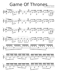 We did not find results for: Game Of Thrones Theme For Classical Guitar Sheet Music For Piano Solo Musescore Com