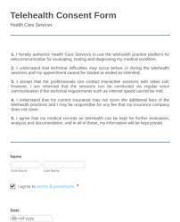 Make sure your patients understand the security risks of electronic. Telehealth Consent Form Template Jotform