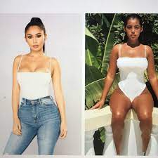 Fashion Nova Tops Dont Be So Square Bodysuit Poshmark