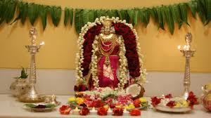 Pooja Room Decoration Ideas For Varalakshmi Pooja Room Varalakshmi Pooja Decoration Decoration Ideas For Varalakshmi Vratham Pooja Rooms Goddess Decor Romantic Decor