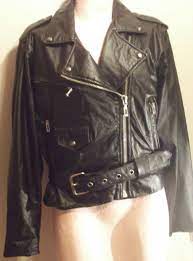 80 S Bad Girl Leather Jacket I Don T Care Who You Are That S Hot Leather Jacket Girl Leather Jacket Fashion